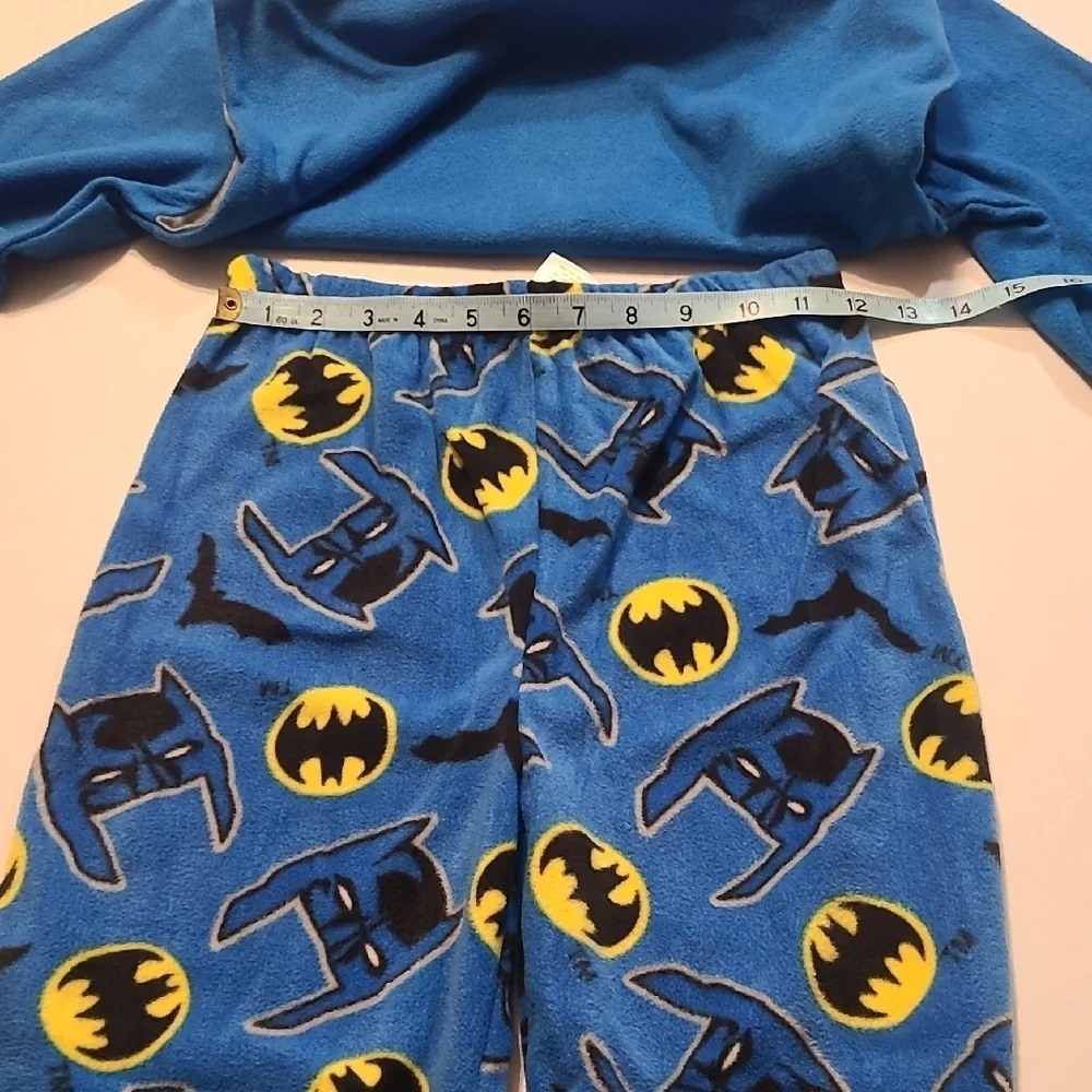 Batman Boys Pajama Set - Blue and Black NWT RV $46 Size 10